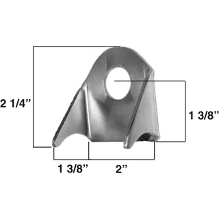 Universal Mounting Bracket, 1/8″ Steel, 3/8″ Hole