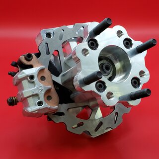 Complete Aluminum Side 2 Knuckle Assembly with Brakes